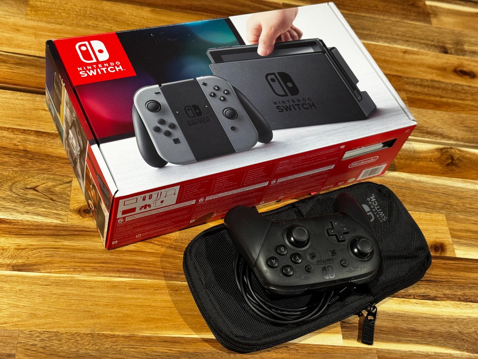 Nintendo Switch – CIB – Launch Model HAC-001 + EXTRAS! FULL PACKAGE! !!READ!!