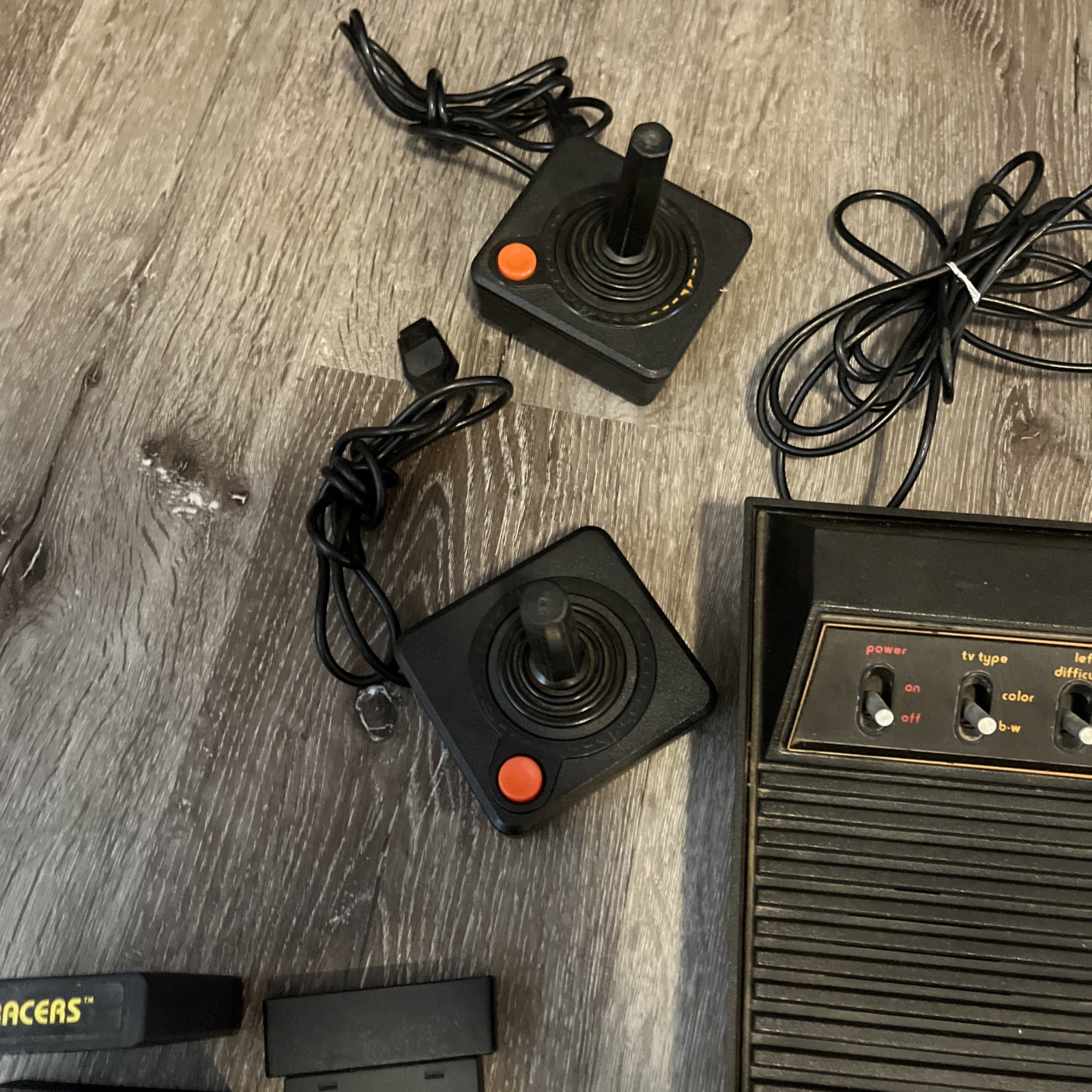 Atari CX-2600 Console W/Controllers, Cables & Lots Xtra See Pics & Description
