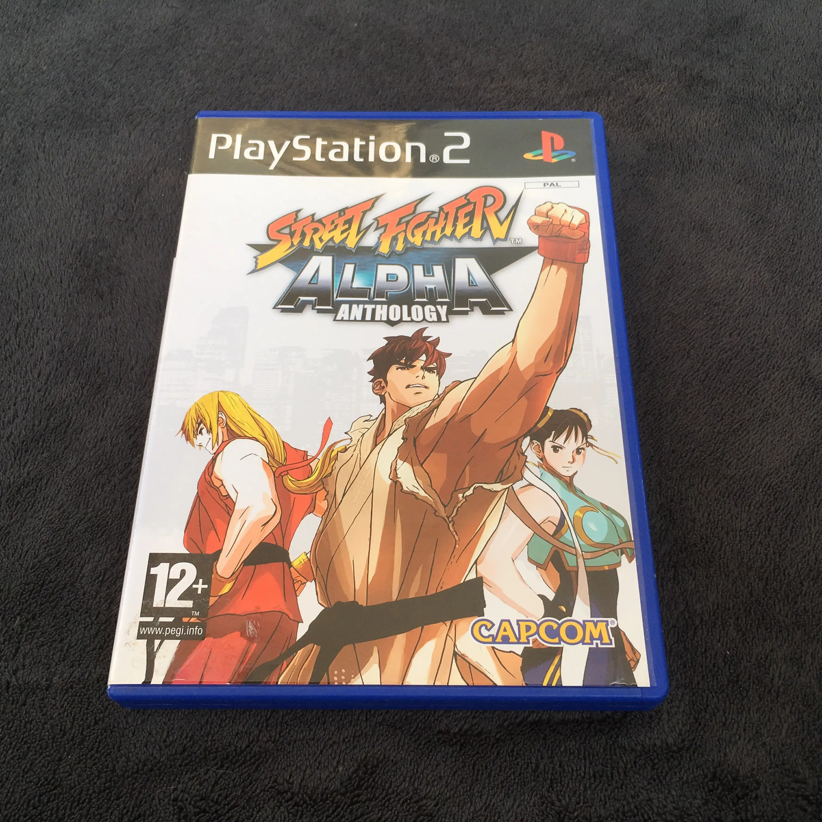 PS2 Street Fighter Alpha Anthology FAH Excellent Condition