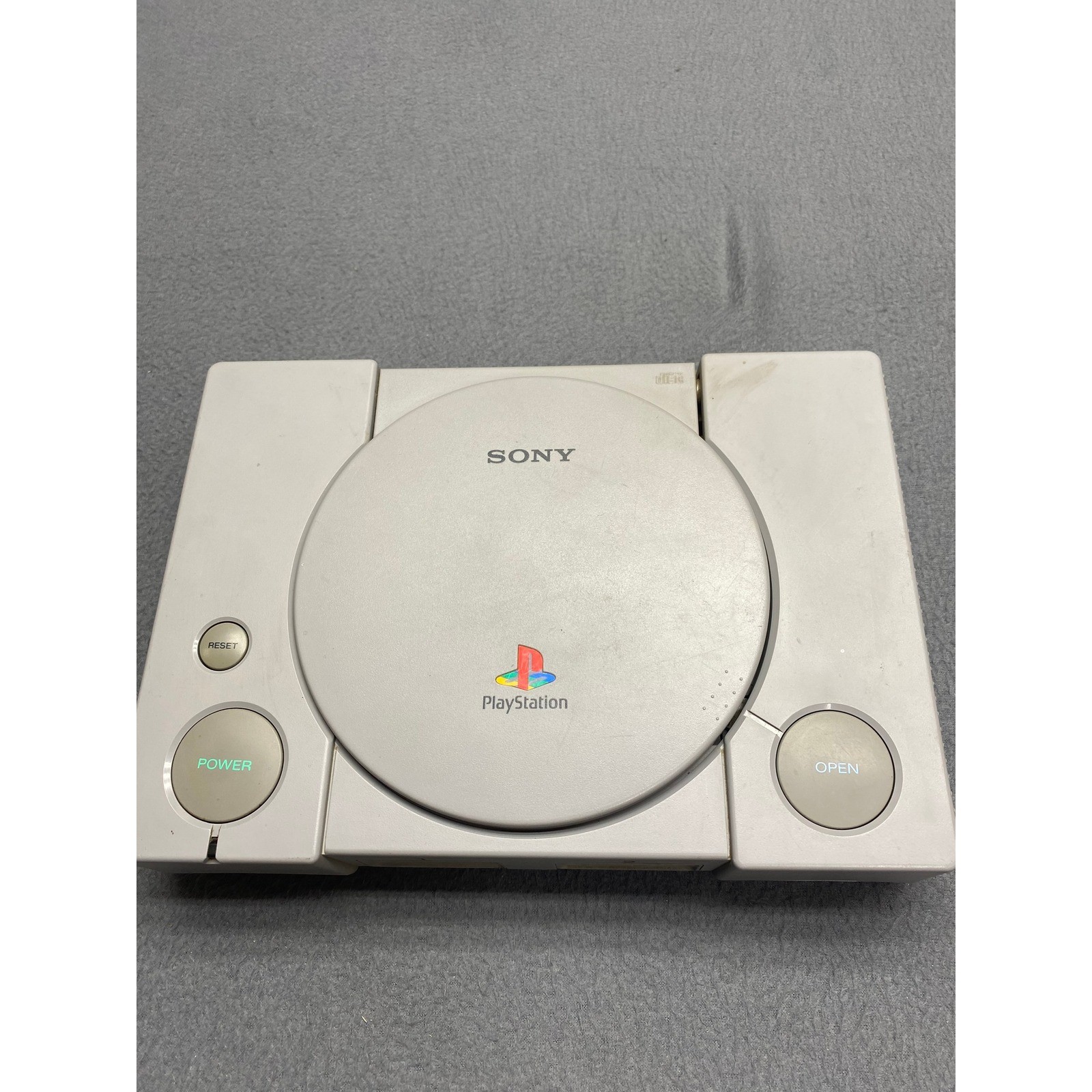 Sony PlayStation 1 Console PS1 Grey Parts Only Non-Working Original System
