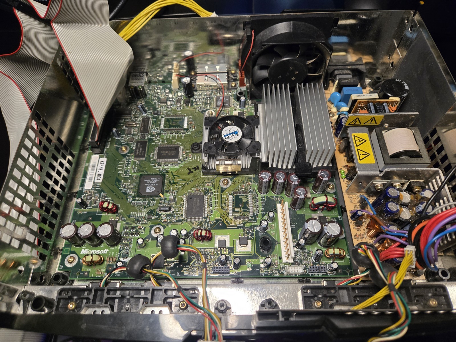 Original Xbox Black V1.0 Console Only Reconditioned, Recapped, Repasted