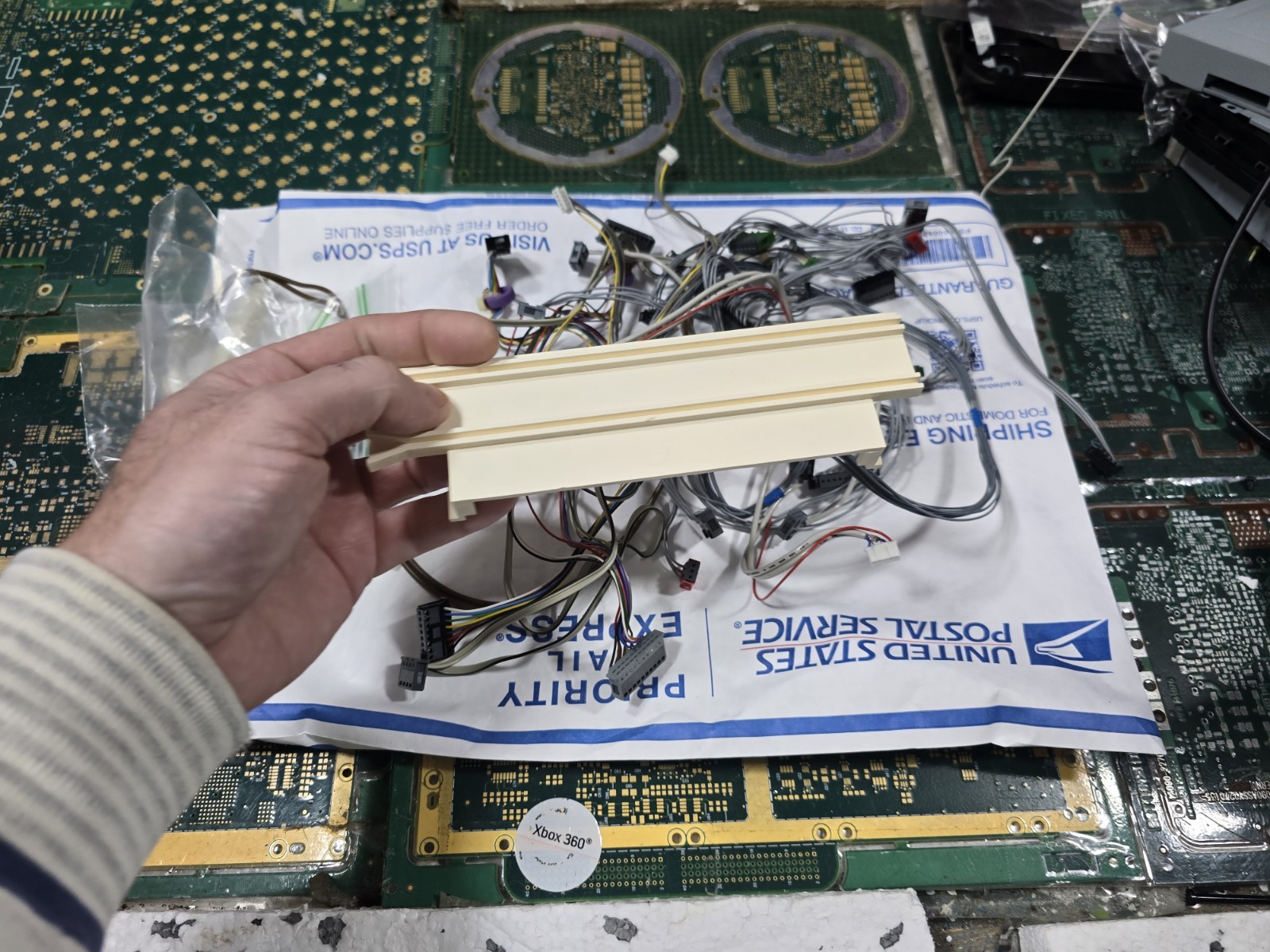 Philips CDI 910 EXACT Cable, Cables, Cable w/Screws-Not Tested-Intact-PARTS-READ
