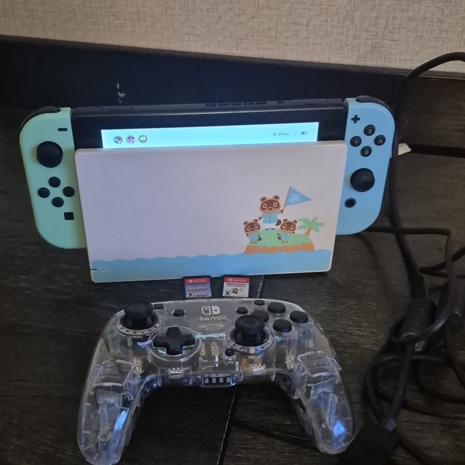 Nintendo Switch Animal Crossing Edition 32GB 1080p Wi-Fi w/ Dock Joy-Cons
