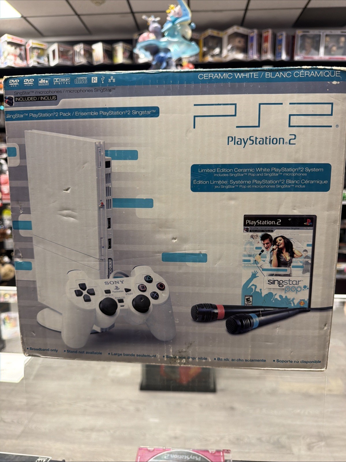 Ps2 Limited Edition Ceramic PlayStation 2 Console Controller Bundle