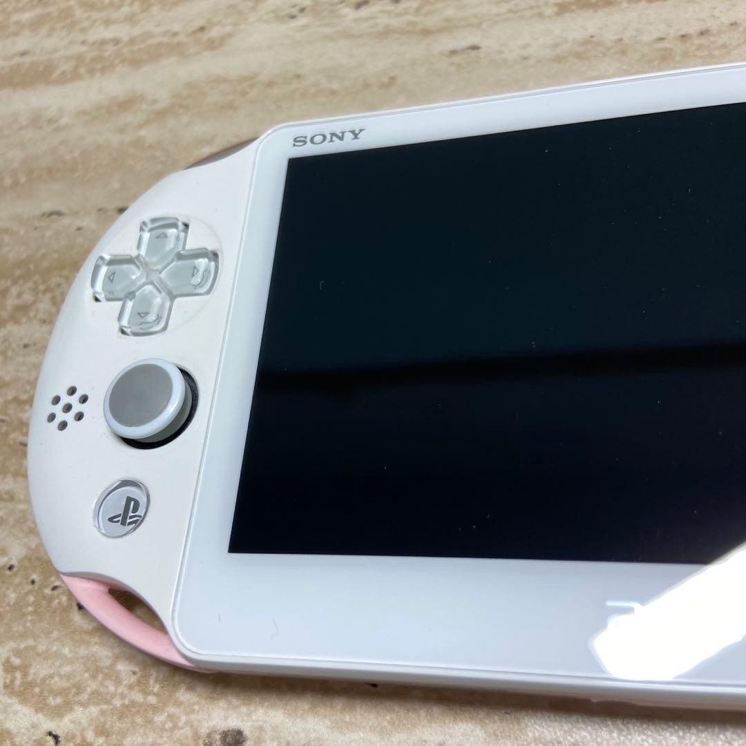 Sony PlayStation Vita PCH-2000 Light Pink White Console Japan