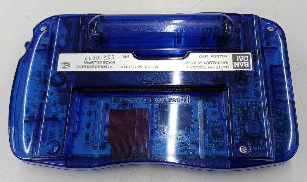 BANDAI SwanCrystal SCT-001 WonderSwan Handheld Console System Japan Import Rare