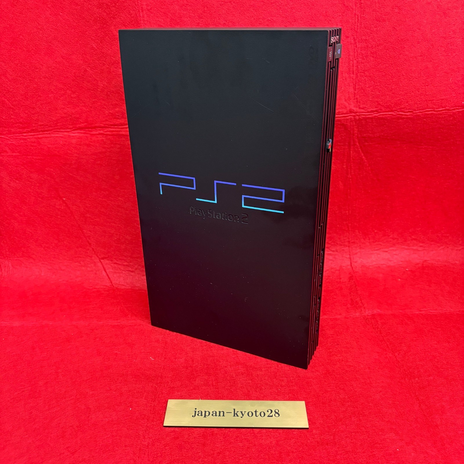 PlayStation2 Black PS2 Sony Game Console Only Used From Japan