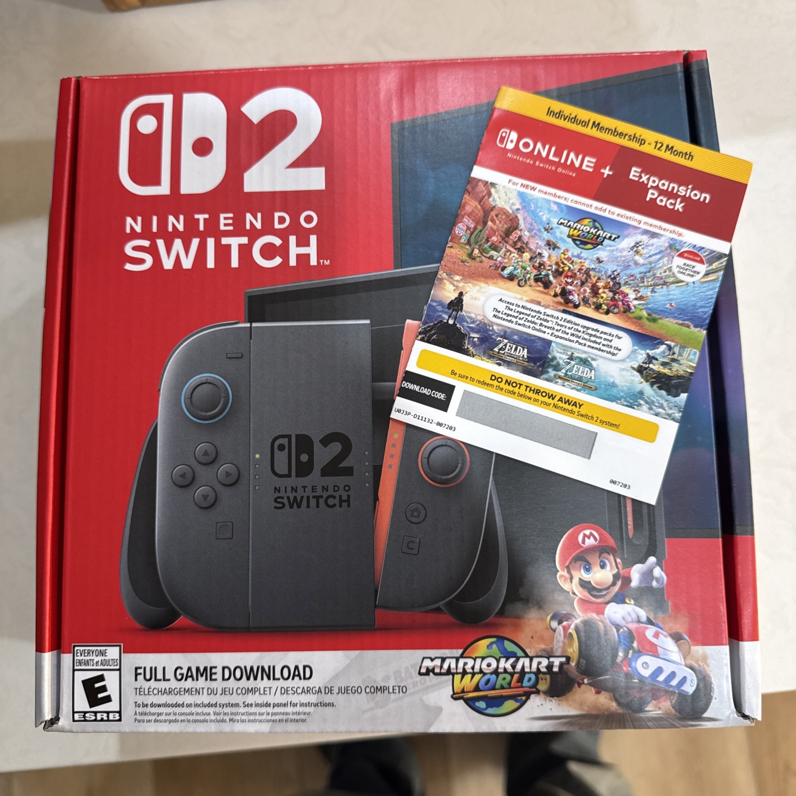 🔥 NINTENDO SWITCH 2 + MARIO KART WORLD BUNDLE 🚀 SHIPS SAME DAY! 🎮✨