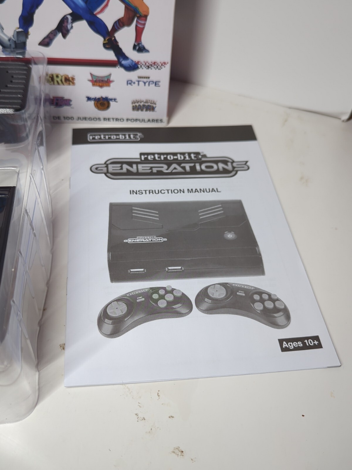 Retro-Bit Generations Plug & Play Retro Game Console (Built-in Retro 100+ Games)