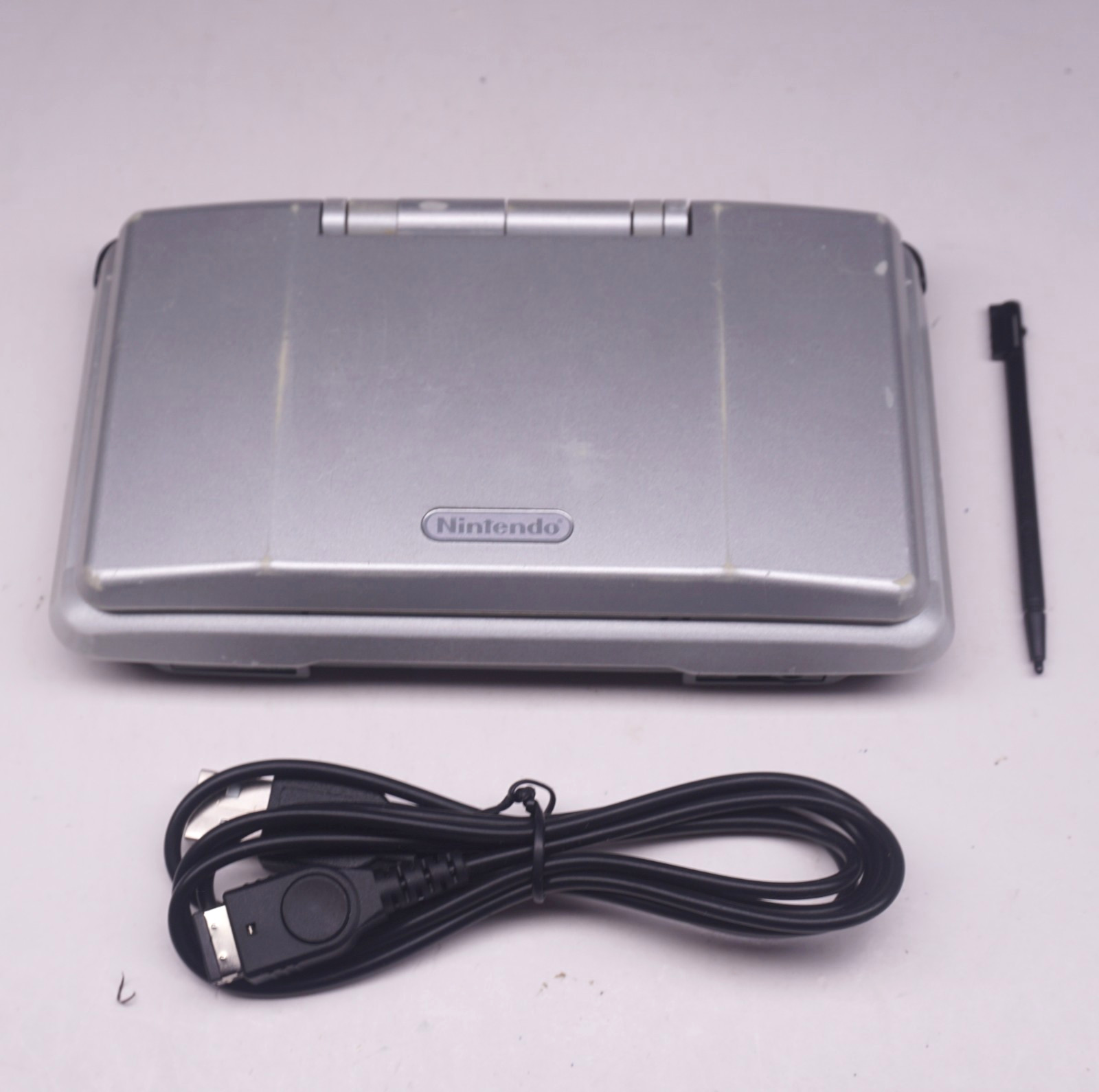 Nintendo DS Original Platinum Silver Handheld Console Refurbished New LCD Screen