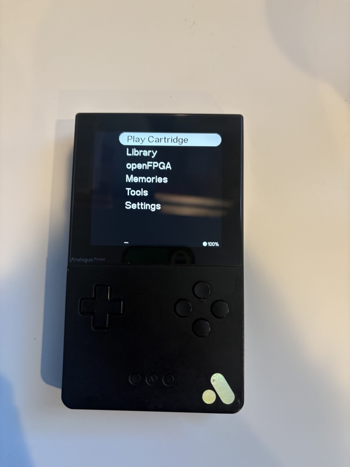 Analogue Pocket Handheld System – Black