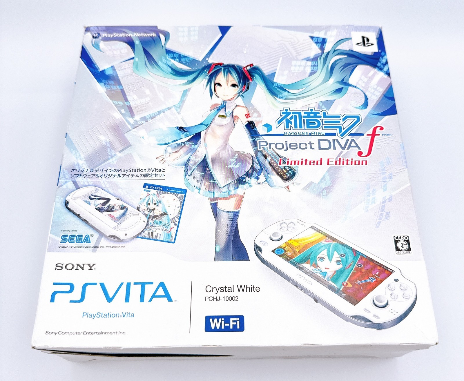 Sony PS Vita PCH-1000 Console Miku Hatsune Project Diva F Limited – Brand New