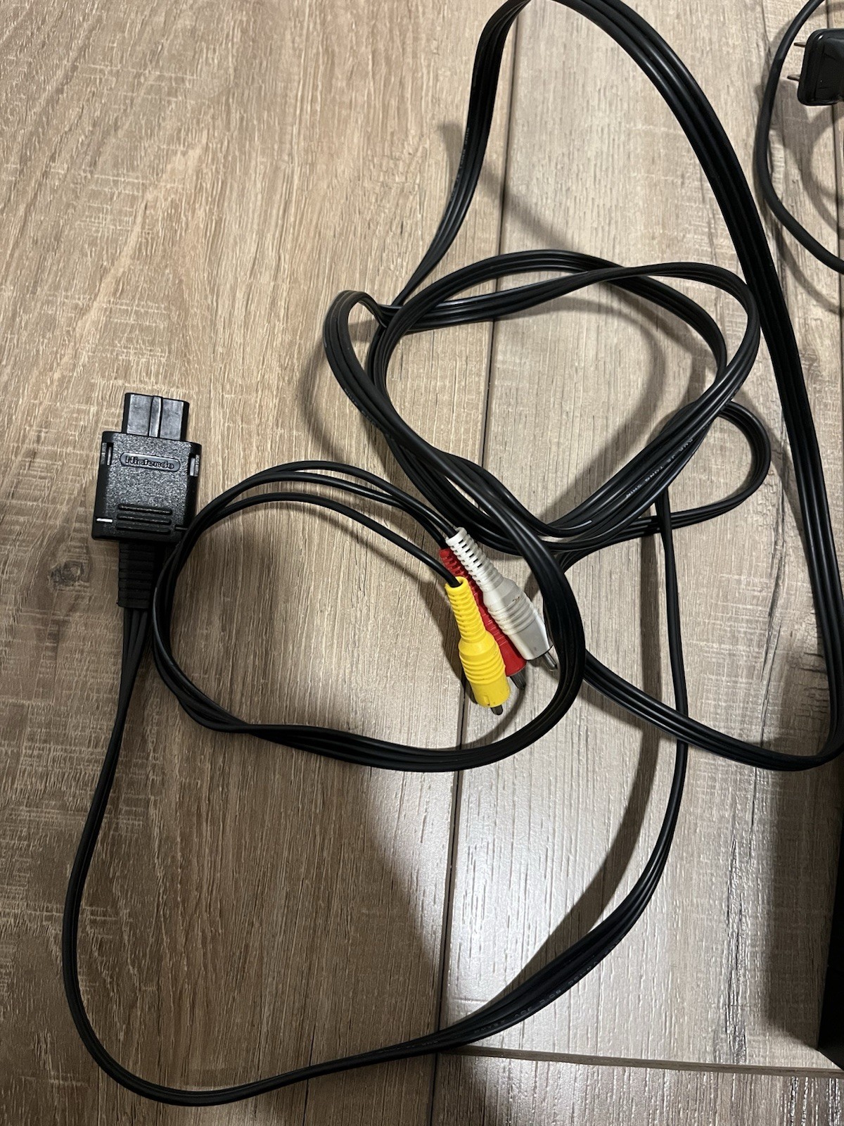 Nintendo GameCube Power Cable Analog AV Out Cable (No Controller)