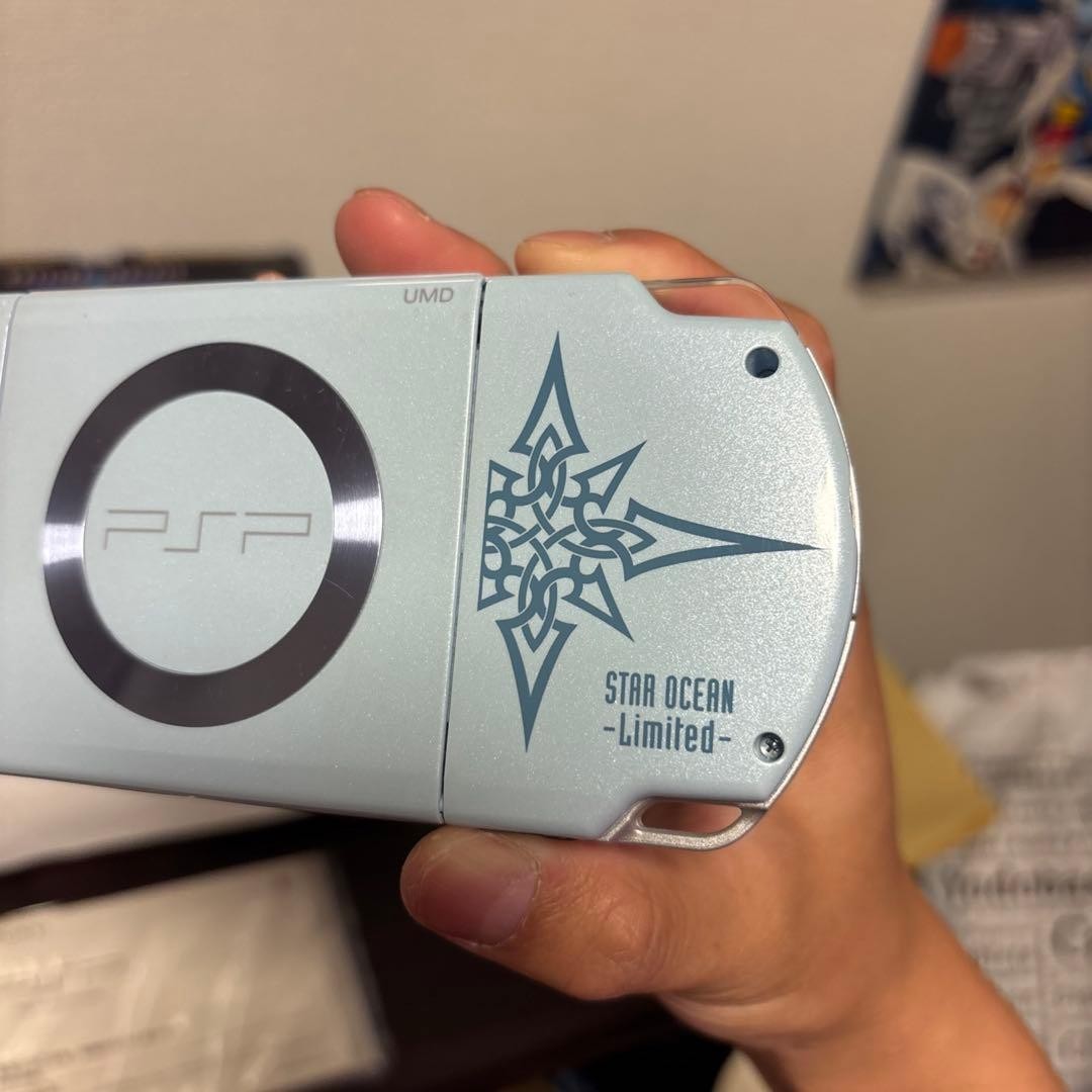 SQUARE ENIX Star Ocean 1 Eternal Edition PSP-2000 Console set Tested w/Box Used