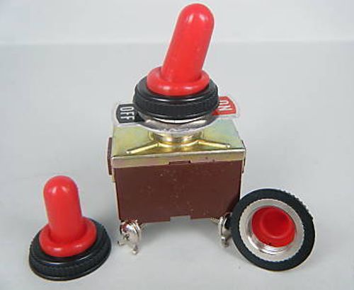 5pcs Toggle Switch Waterproof 12mm Rubber Cover Cap,R30 ay