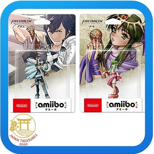 amiibo chrome chiki set of 2 fire emblem series