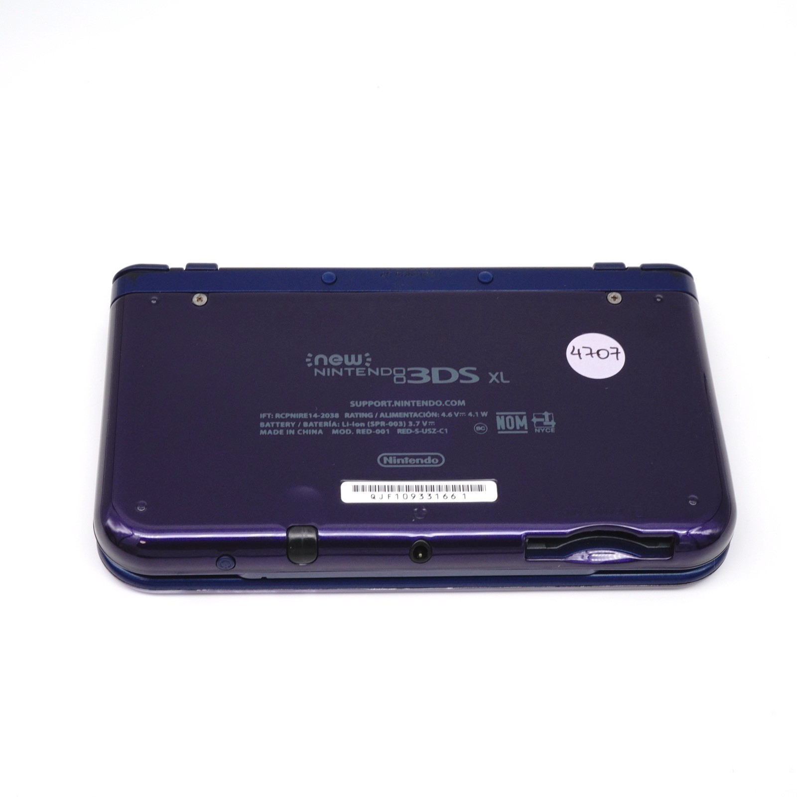 Nintendo New 3DS XL LL Galaxy Edition Purple Console + Extras (USA Seller)