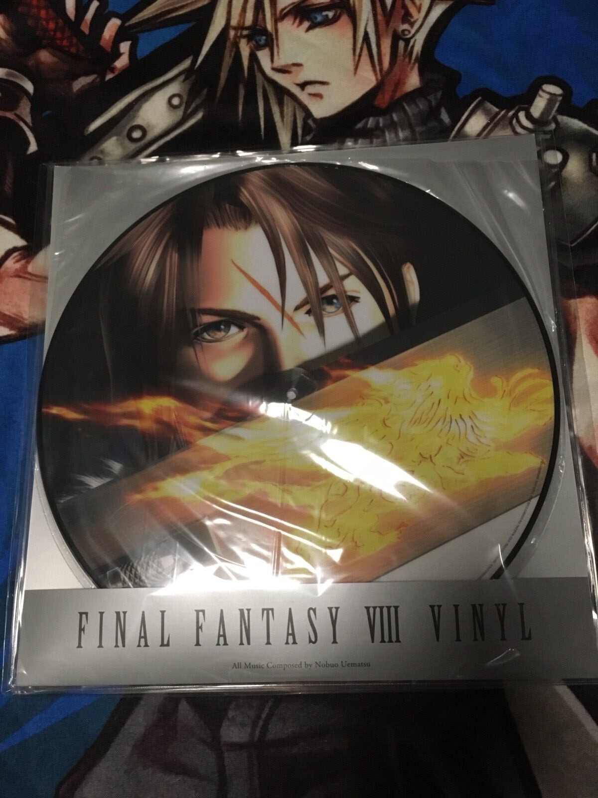 final fantasy viii 8 vinyl soundtrack ost lp copy#1810 nobuo uematsu new sealed
