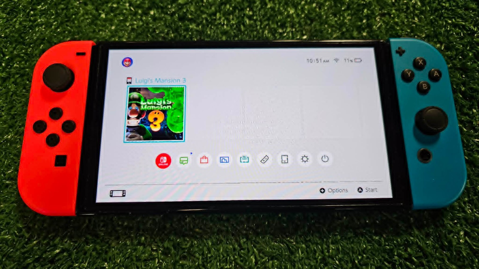 Nintendo Switch OLED 64GB Console Bundle (1 Set Of Joycons, 1 Game, Dock, Case)