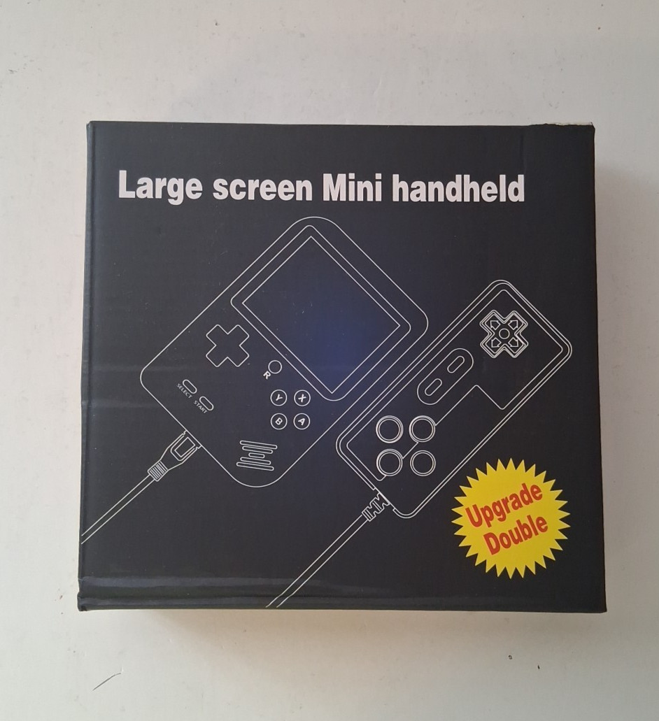 Video Game Retro 3” LED Large Screen MINI Handheld 500 games Connect to TV
