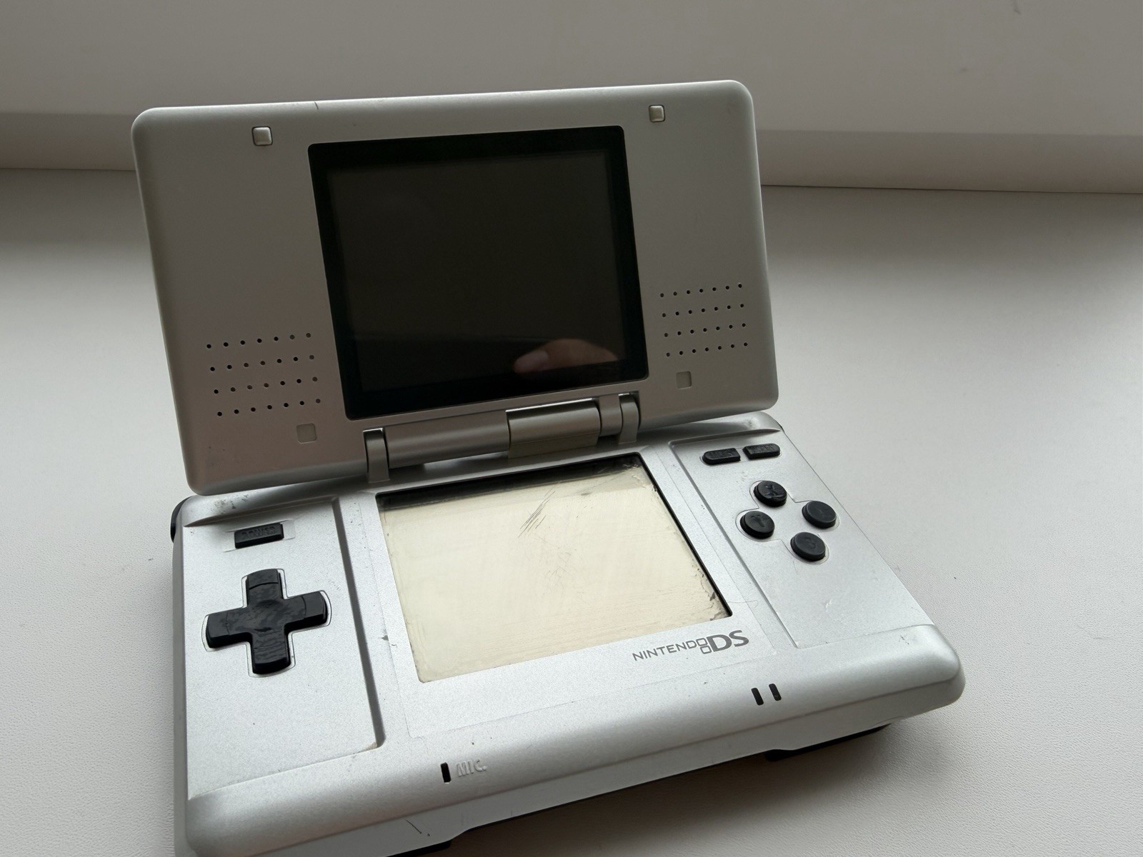 Nintendo DS Handheld System – Silver , Don’t Tested