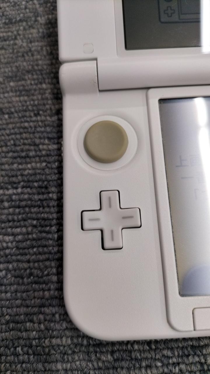 Nintendo 3DS LL XL Pink x White Console
