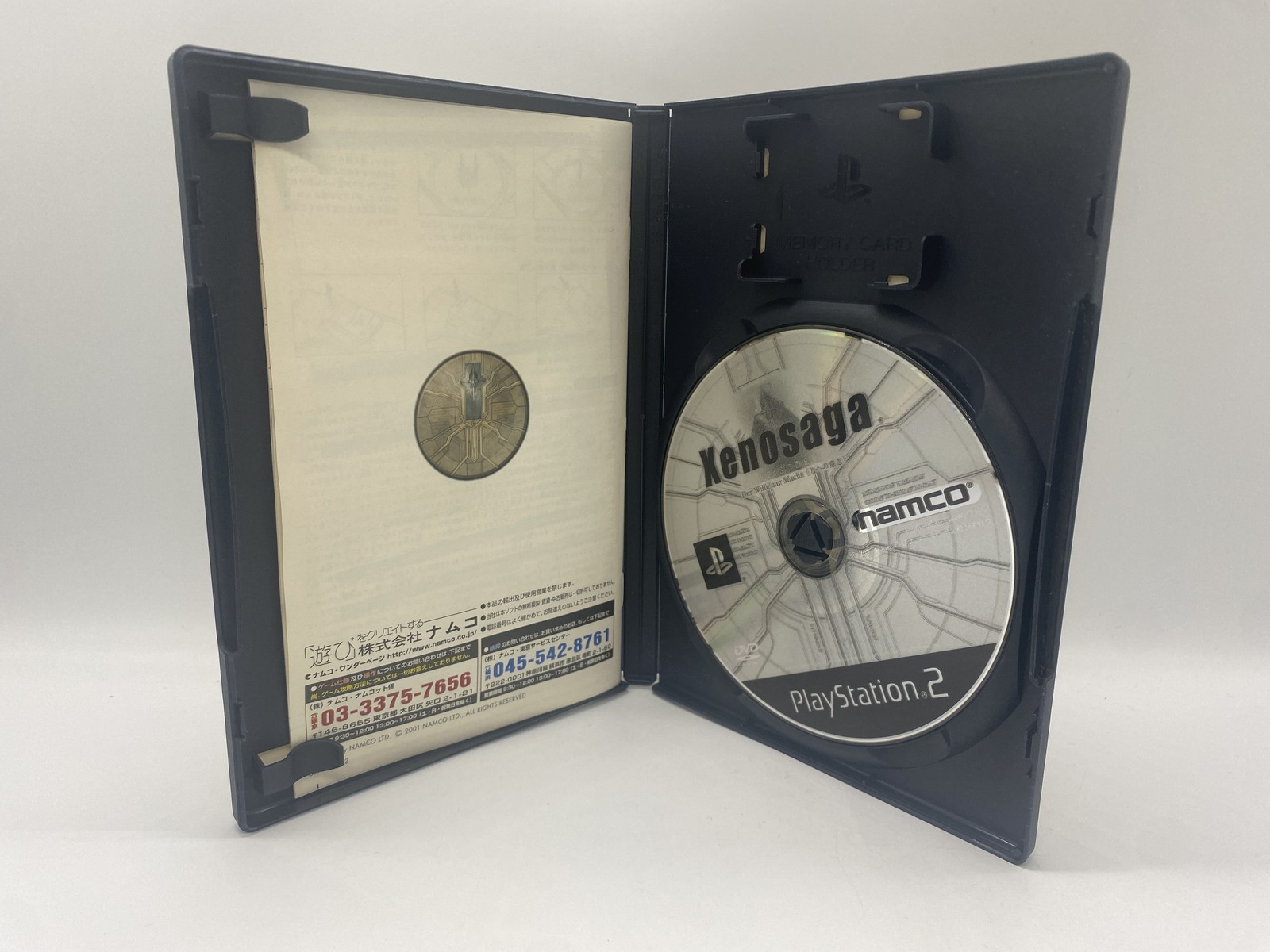 PS2 Playstation2 Console w/ Xenosaga Episode I & II & III set Black SCPH-70000
