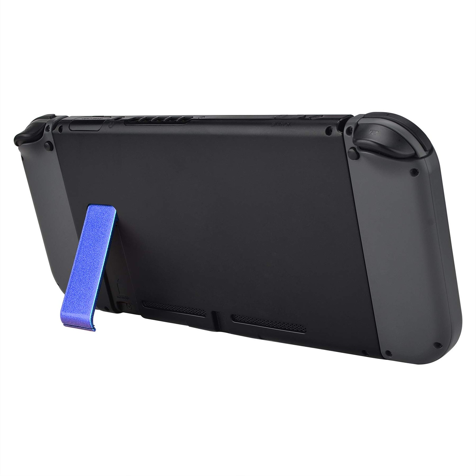 switch console kickstand purple blue chameleon glossy