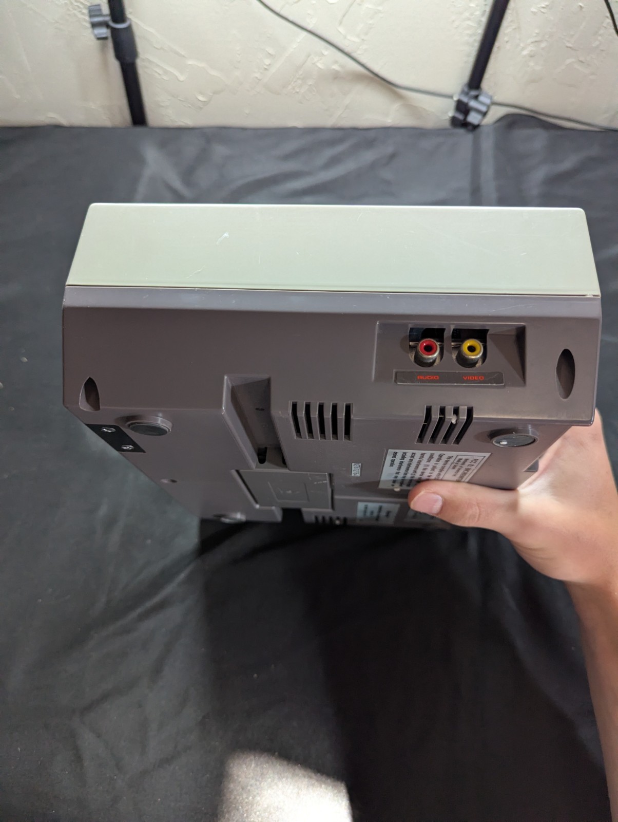 Nintendo NES Console Zapper Gun 2 Controllers Cables Tested Working