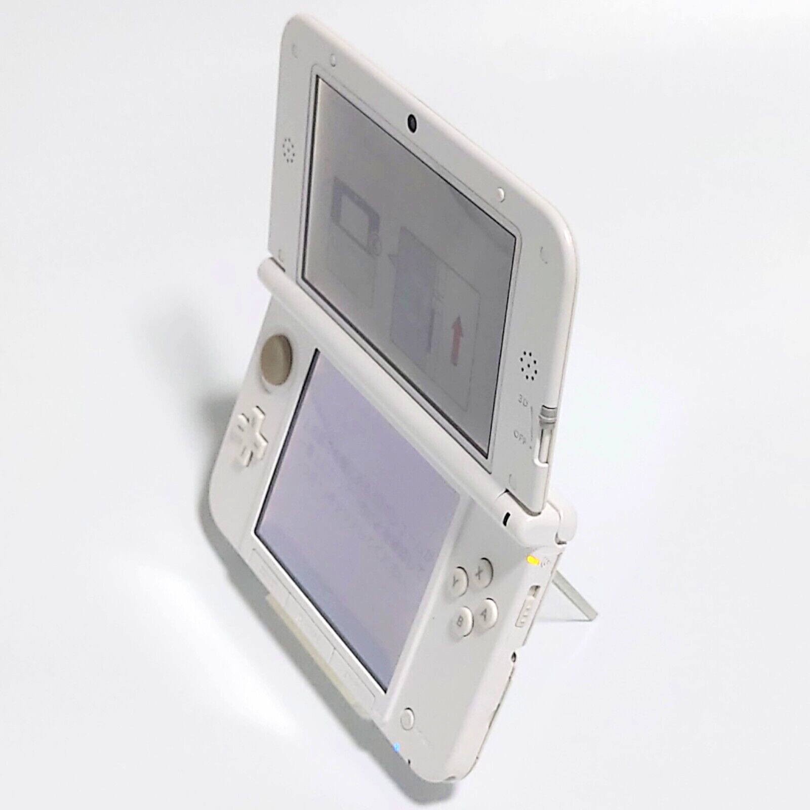 Nintendo 3DS XL LL Console Yo-kai Watch White w/Box Adapter Tested Japan Anime
