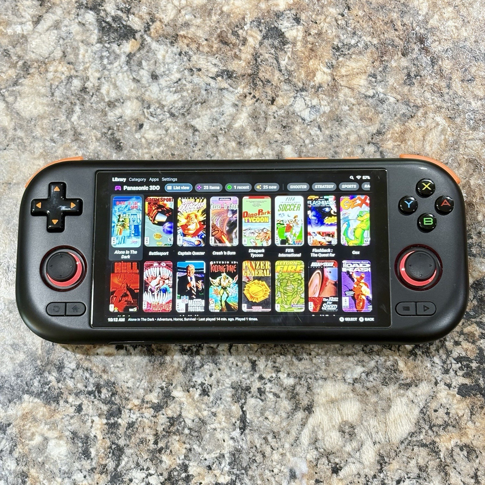 Mangmi Air X + 256GB Card, Retro Gaming Handheld, Custom Loaded Ready To Play