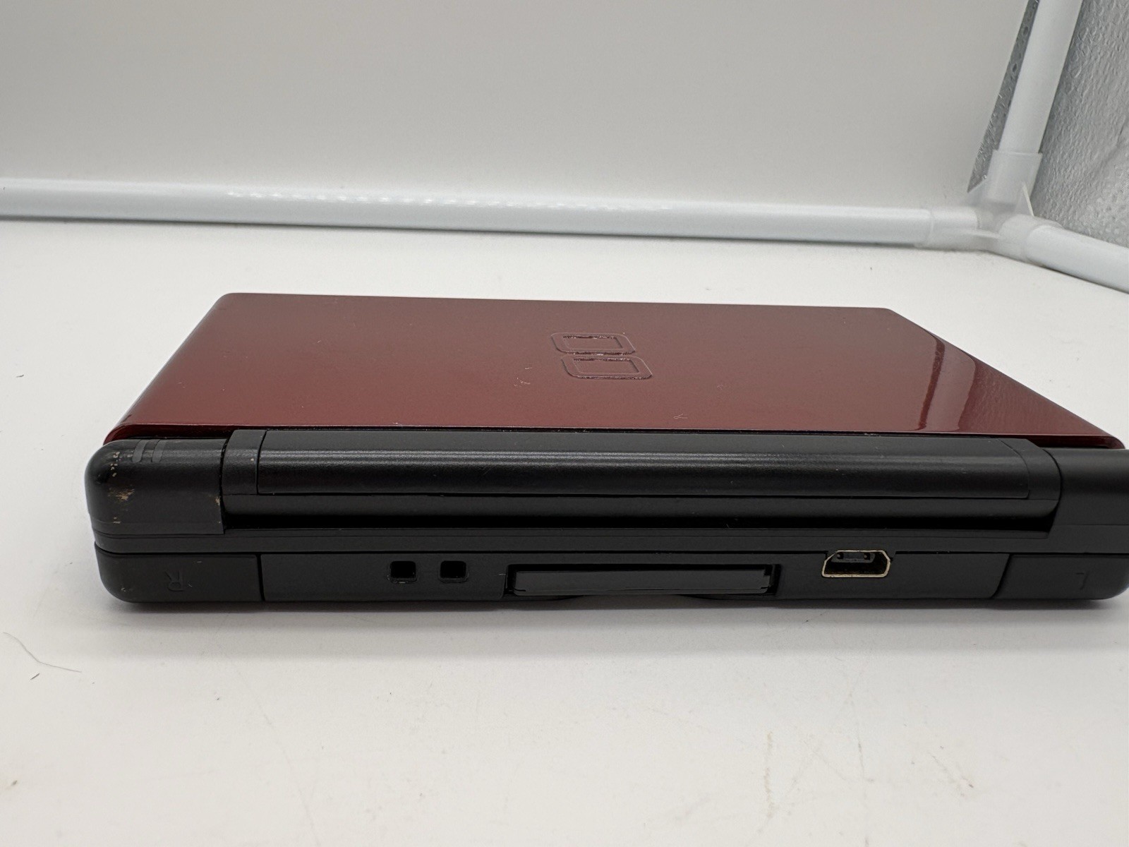 Nintendo DS Lite Crimson Handheld System – Red/Black, LEGO SW, And Carrying Case