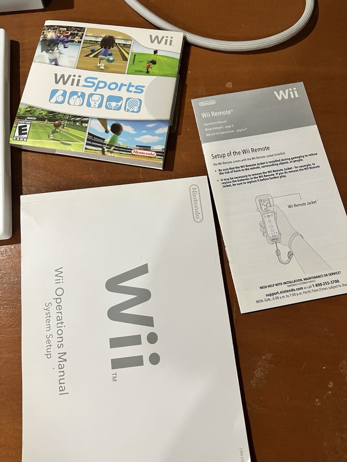Nintendo Wii Console with Accessories, Games, Controllers Working Condition