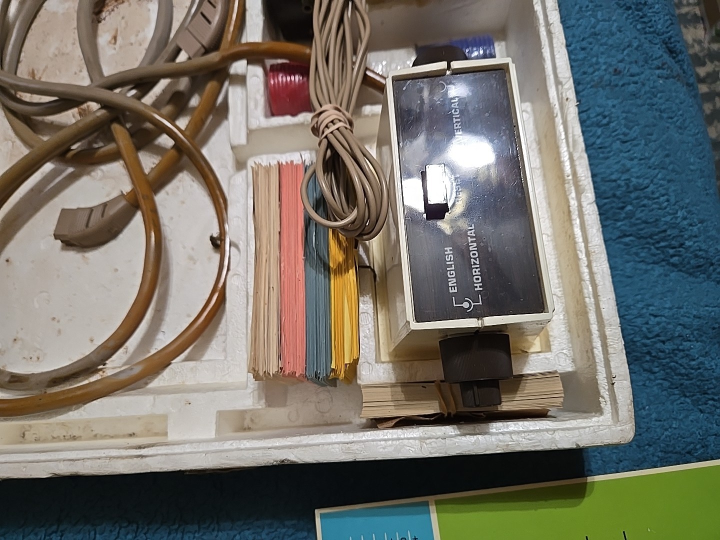 1972 Magnavox Odyssey with Games, Cards, And Controller Vintage Console Complete
