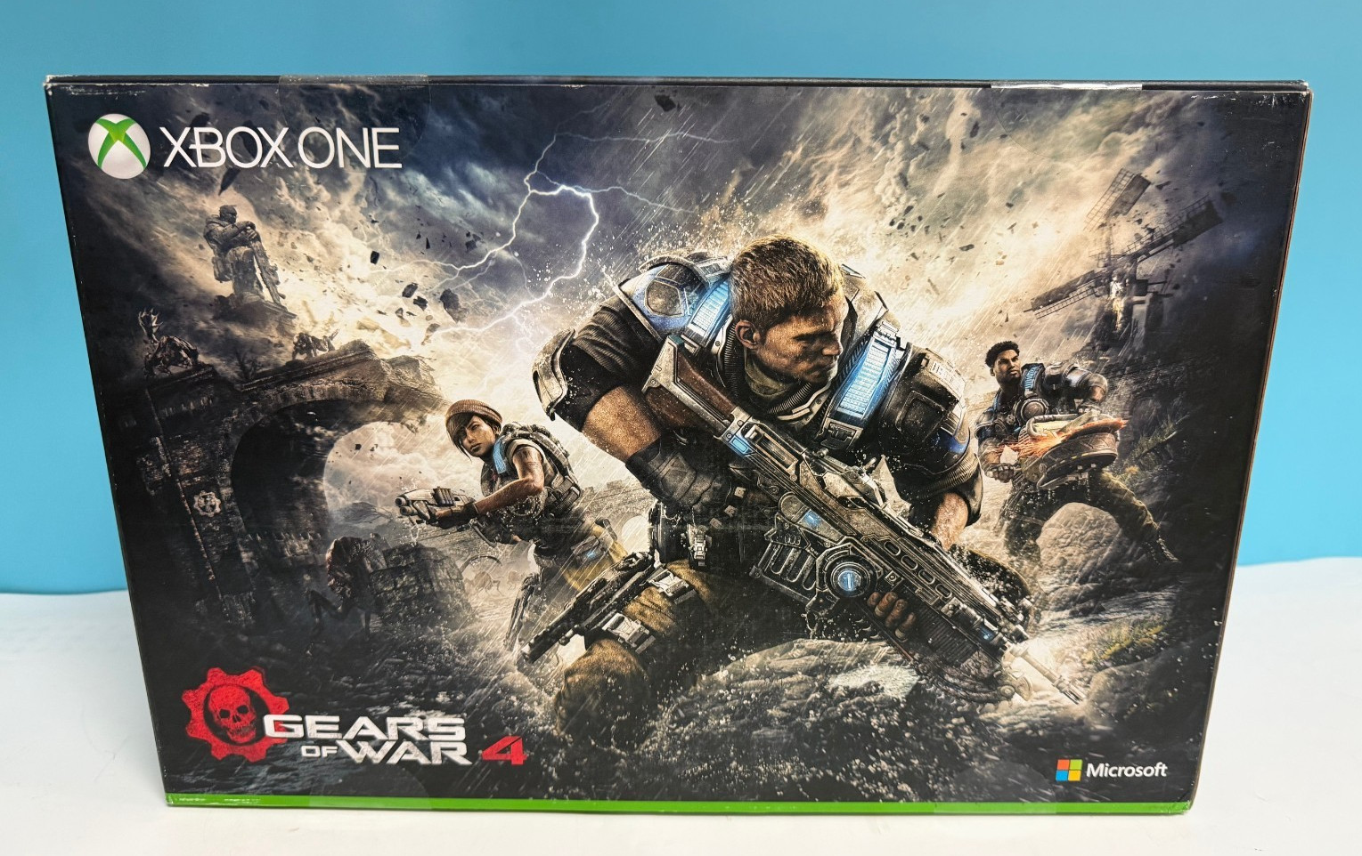 NEW Microsoft Xbox One S Gears of War 4 Limited Edition 2 TB Crimson Red Console