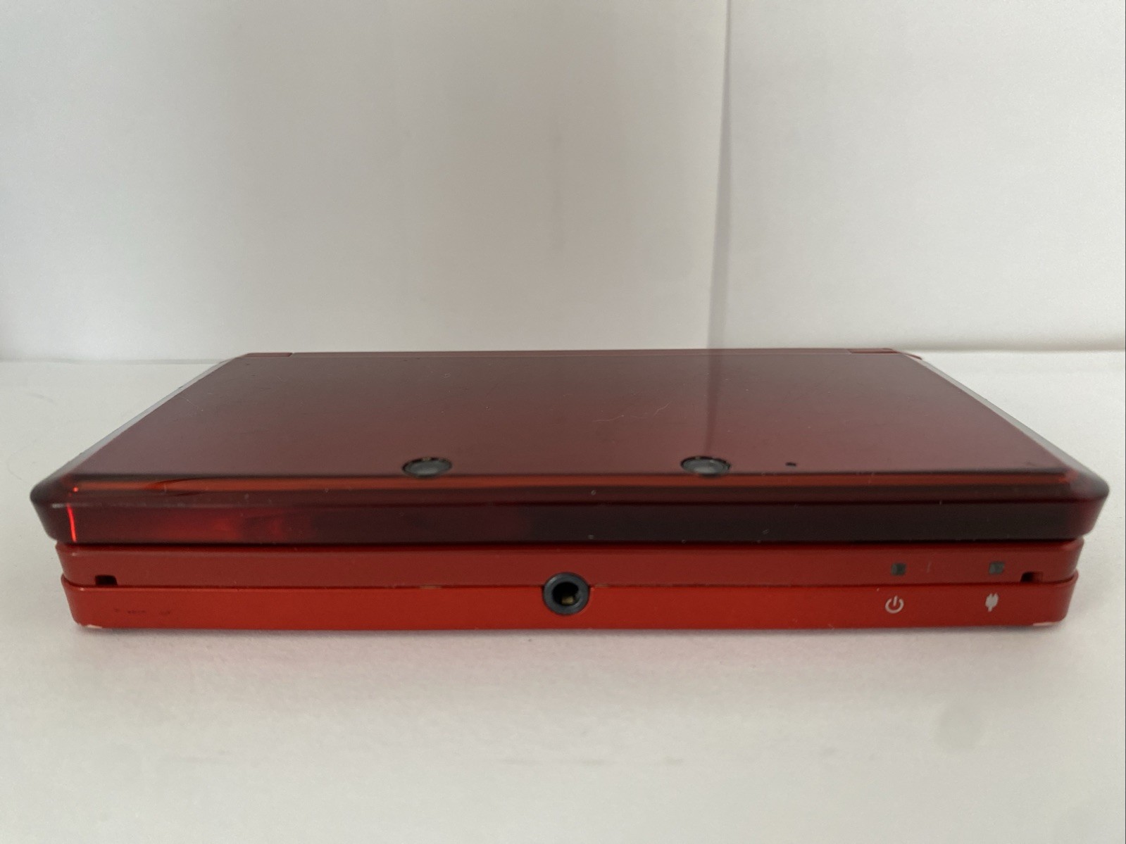 Nintendo 3DS Handheld System Flame Red Working Great Condition North American