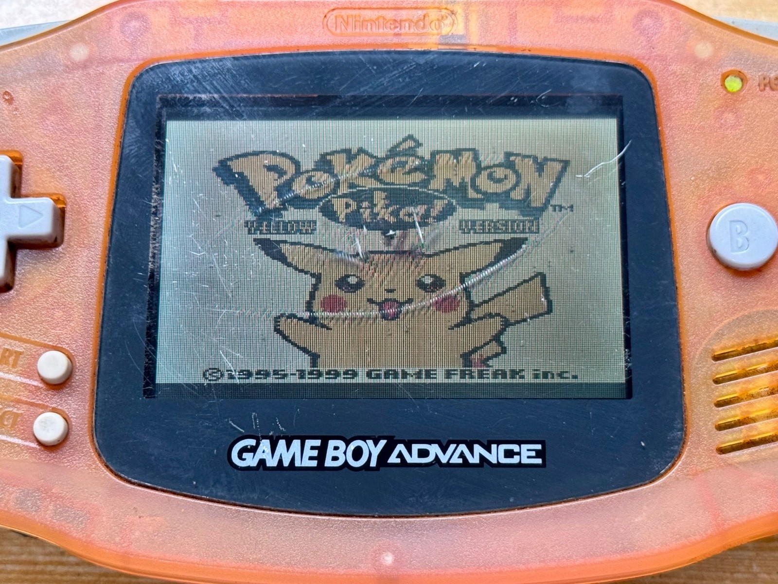 Nintendo Gameboy Advance AGB001 Fuchsia Blossom Pink Handheld System Console GBA