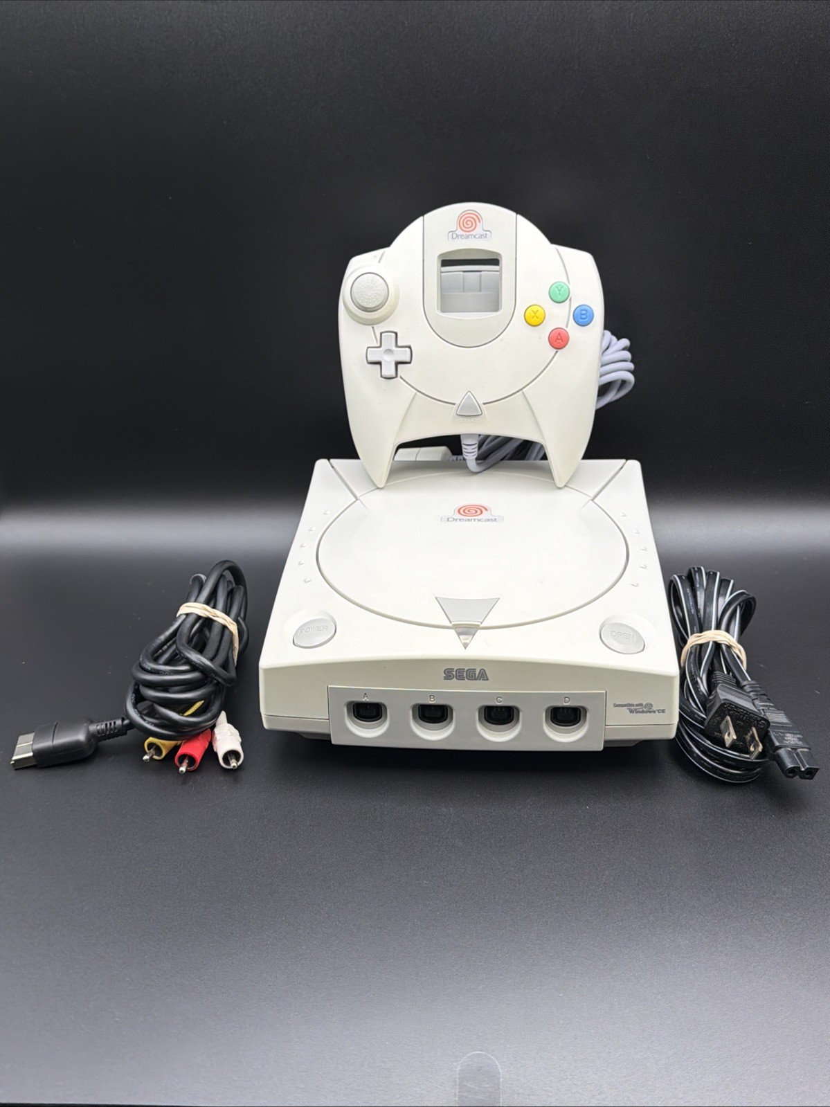 Sega Dreamcast Console System With Box / Inserts Tested Working Fast Shipping