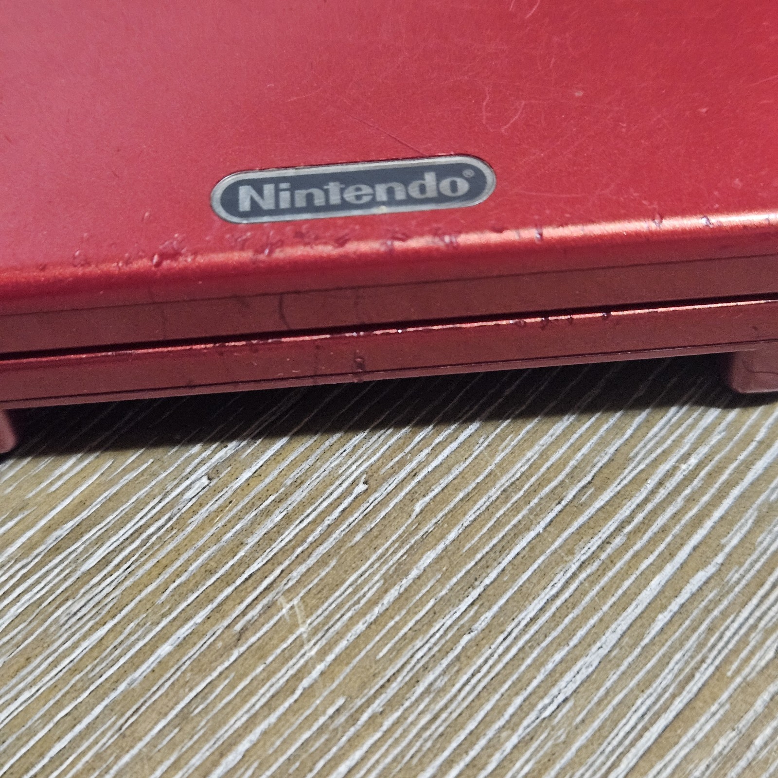 Nintendo Game Boy Advance SP Handheld System – Flame Red W Charger TESTED