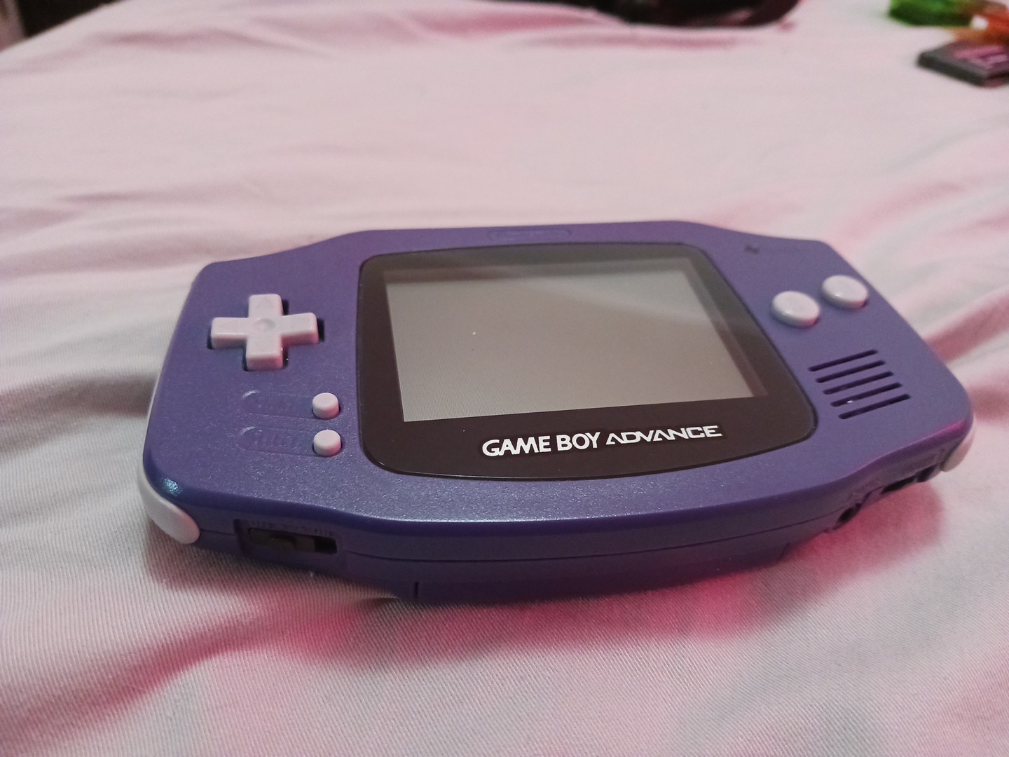 Nintendo AGB001 Game Boy Advance Handheld System Glacier Blue Handheld Only