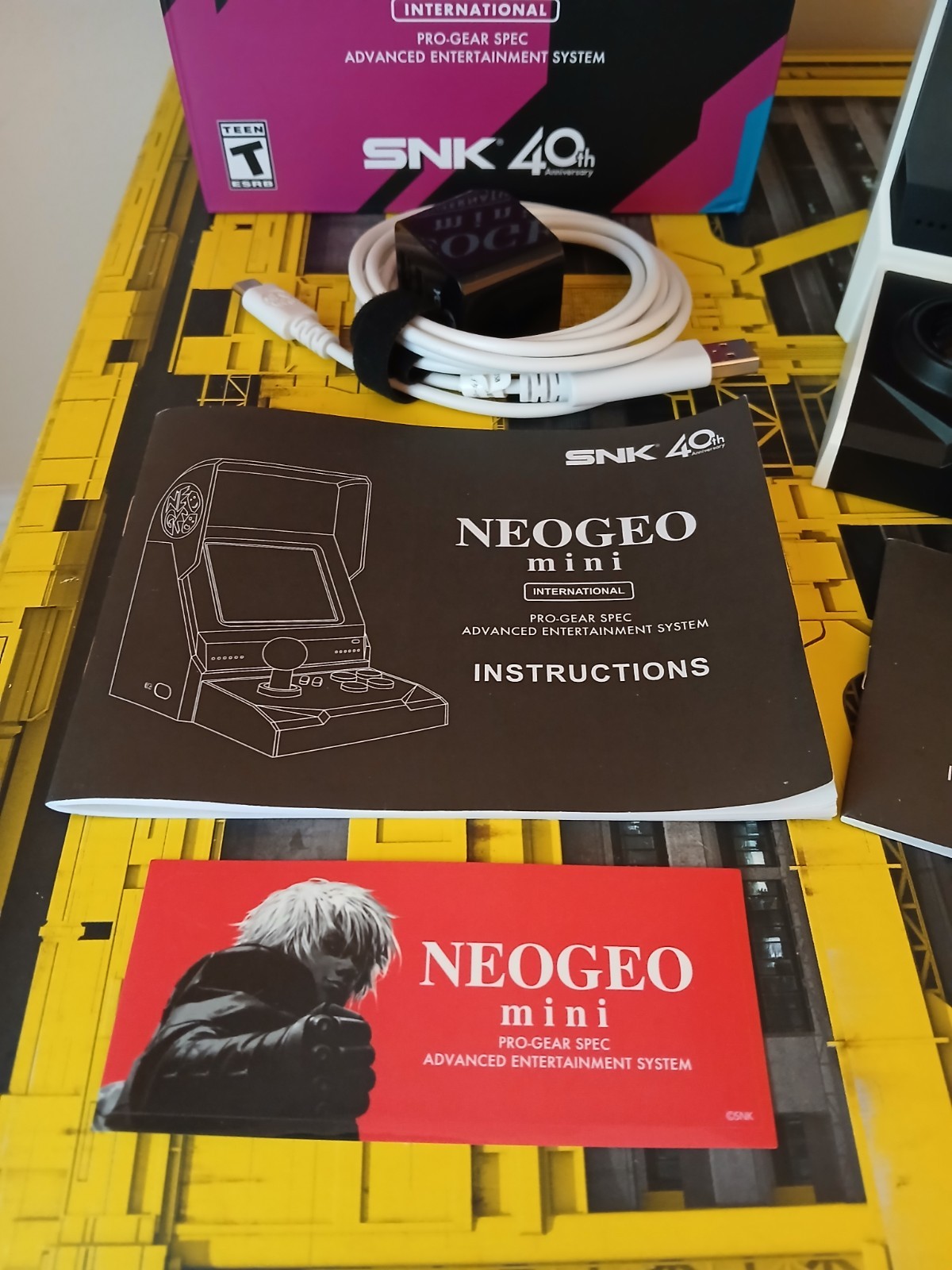 NEO GEO Mini International SNK 40th Anniversary Bundle [Please Read Description]