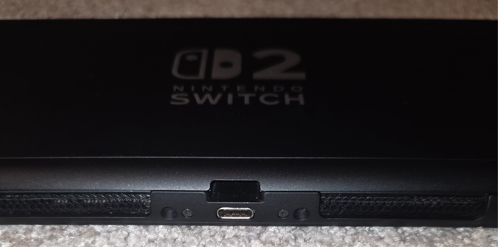 Nintendo Switch 2 with Original Box, dock, charging cable, controller grip