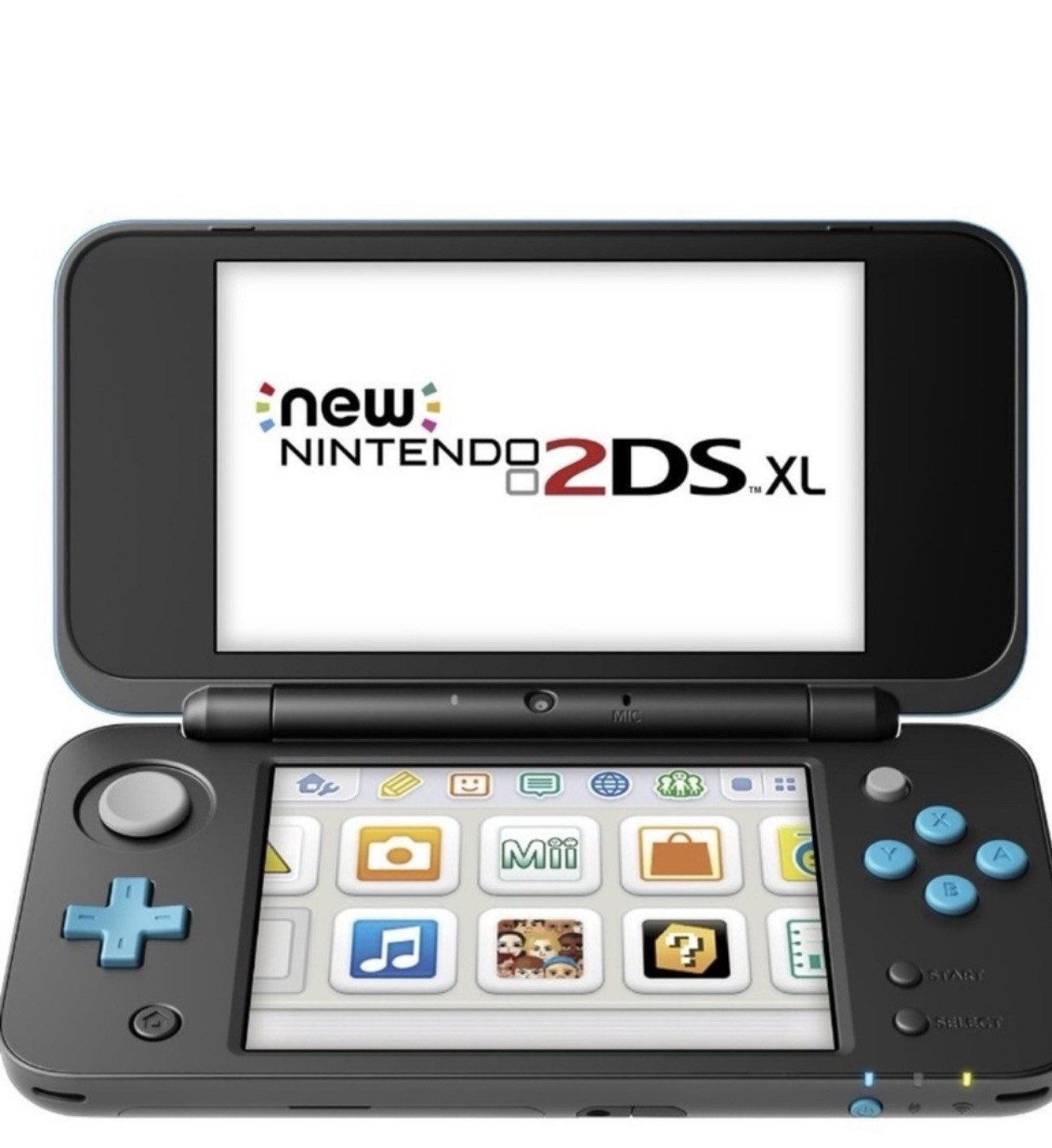 Nintendo New 3DS XL Black Blue Wi-Fi Handheld Console with Headphone Jack