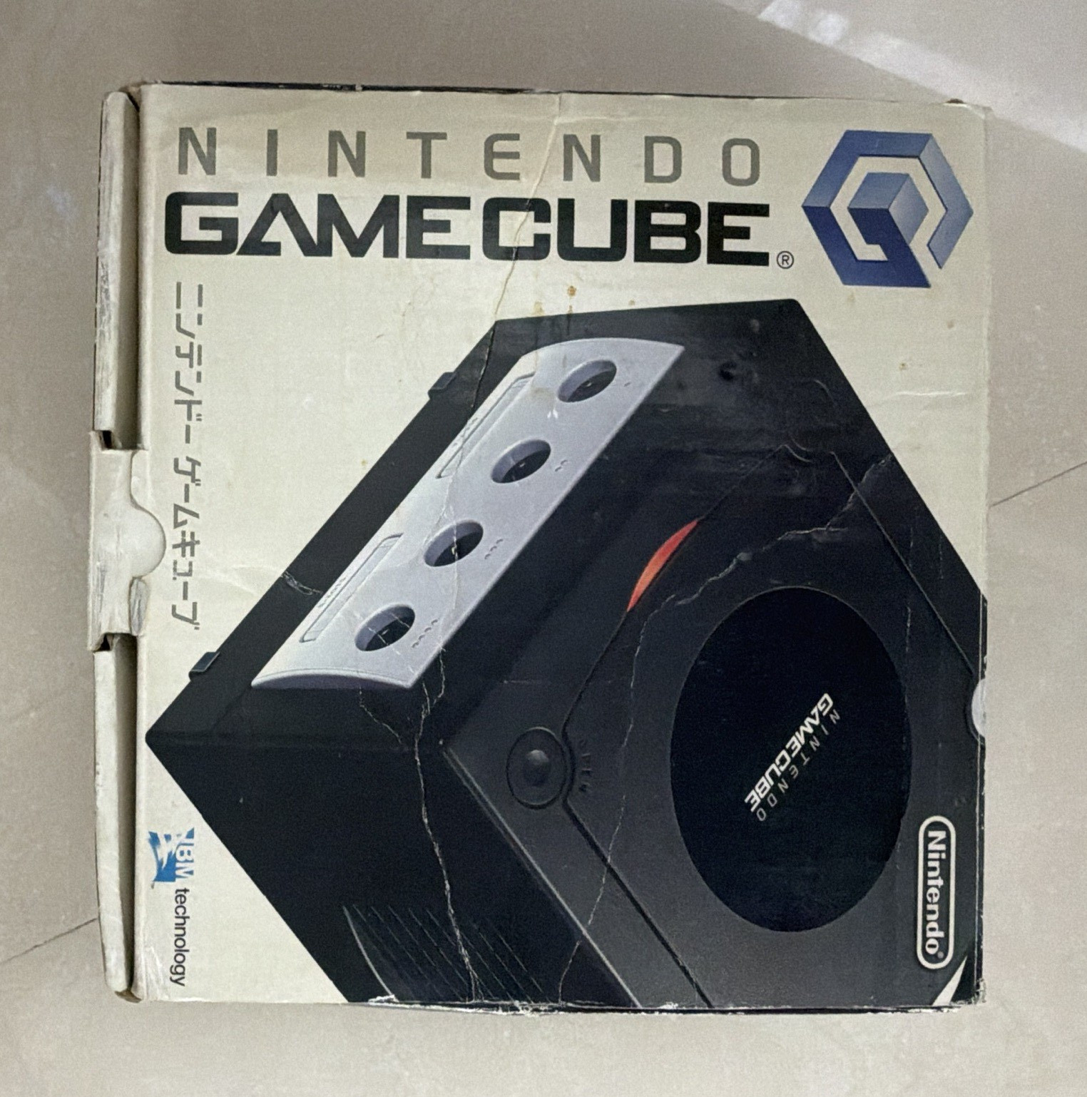 Nintendo GameCube DOL-001 Black NTSC-J Japan Console w/ Box, Controller, Cables