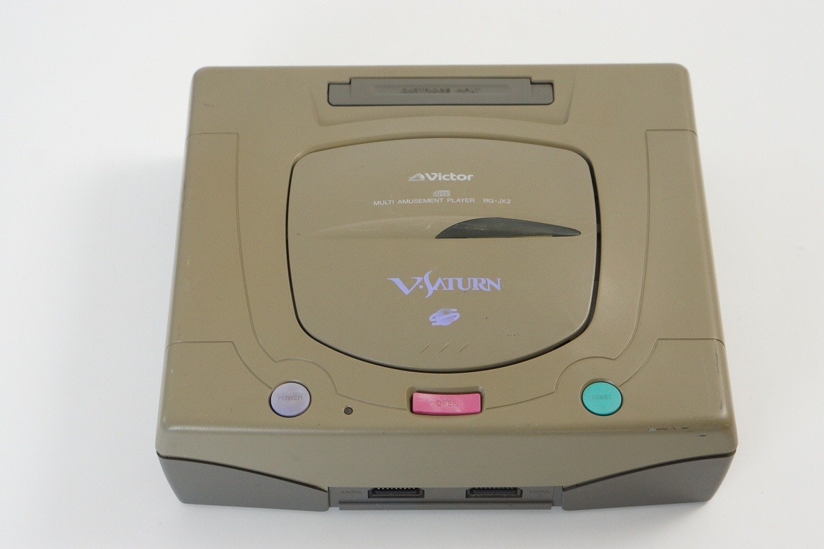 VICTOR V SATURN Console RG-JX2 Tested System “NTSC-J” JAPAN Game 12343210