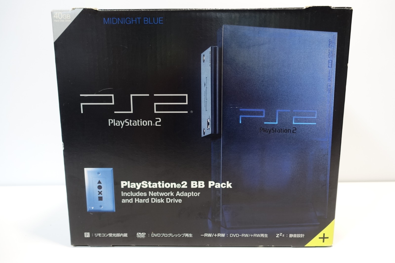 NEW Sony PlayStation 2 PS2 Console Midnight Blue SCPH-50000MB/NH Japan Import
