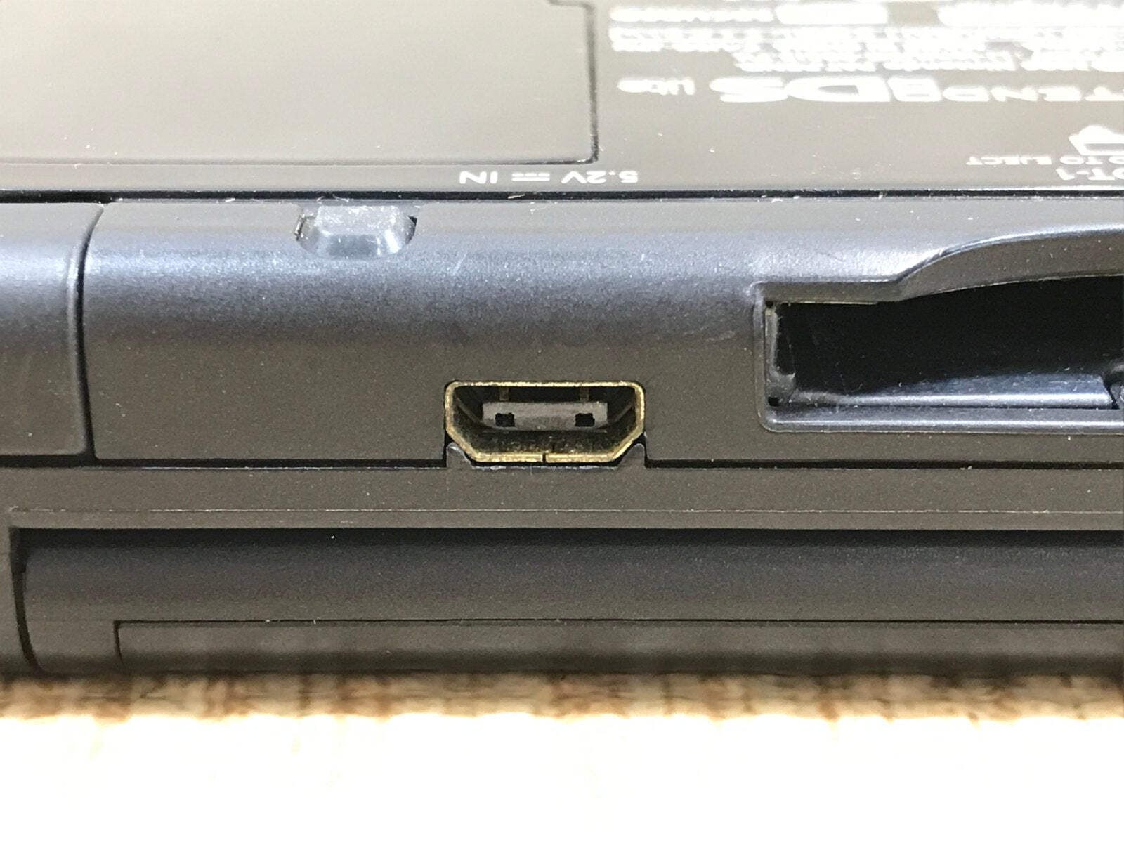 Nintendo DS Lite Jet Black Console Nintendo Japan – With Defects LG9124