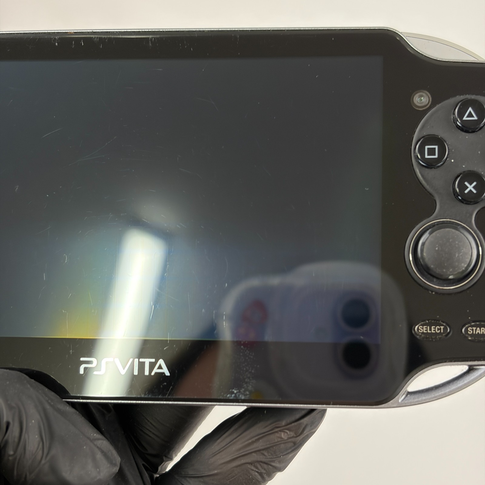 PS Vita PCH-1100 Sony PlayStation Crystal Black Console Only Region Free 443