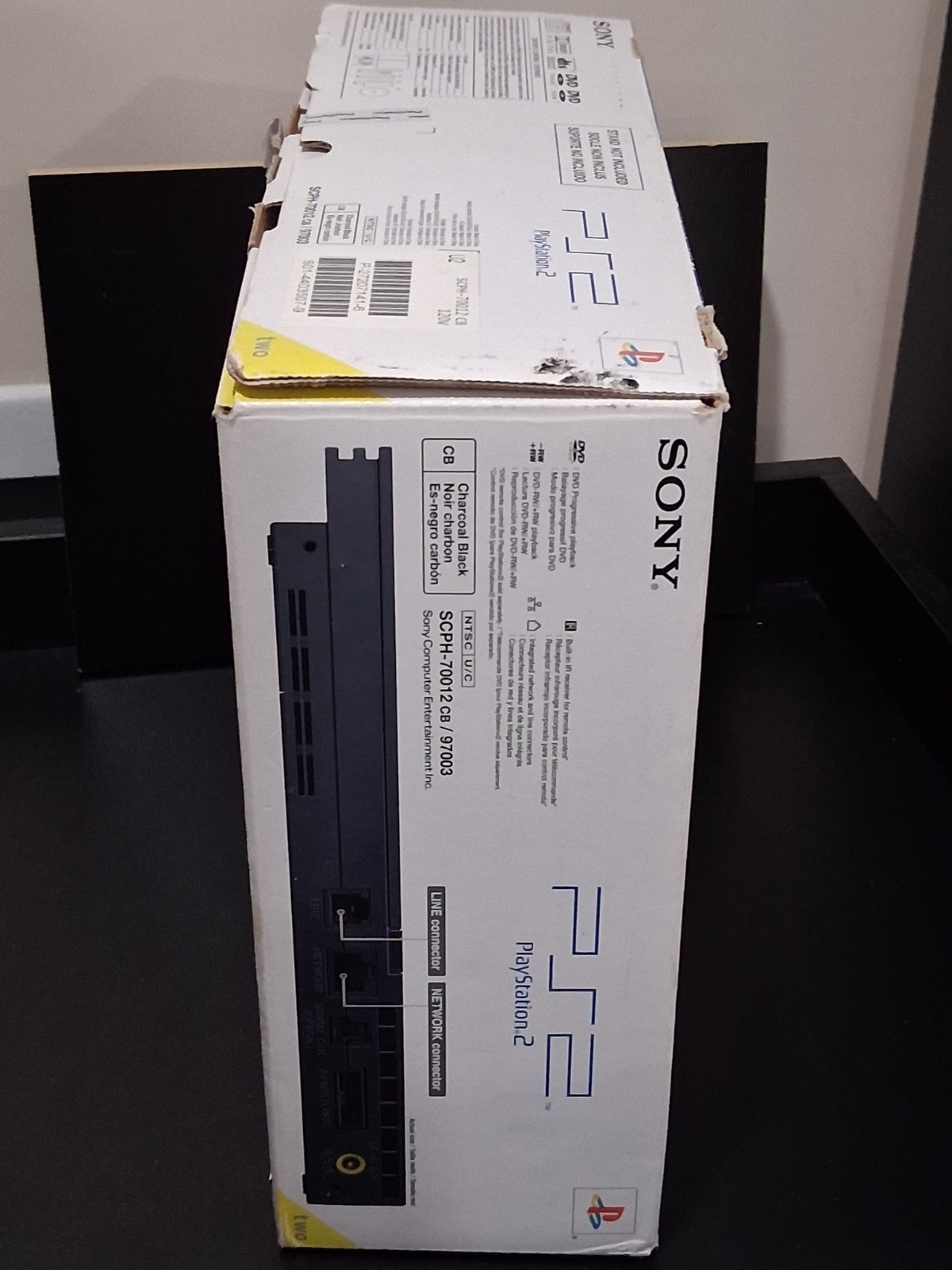 Sony PlayStation 2 PS2 Slim Console SCPH-70012 Complete in Box CiB PS1 Bundle