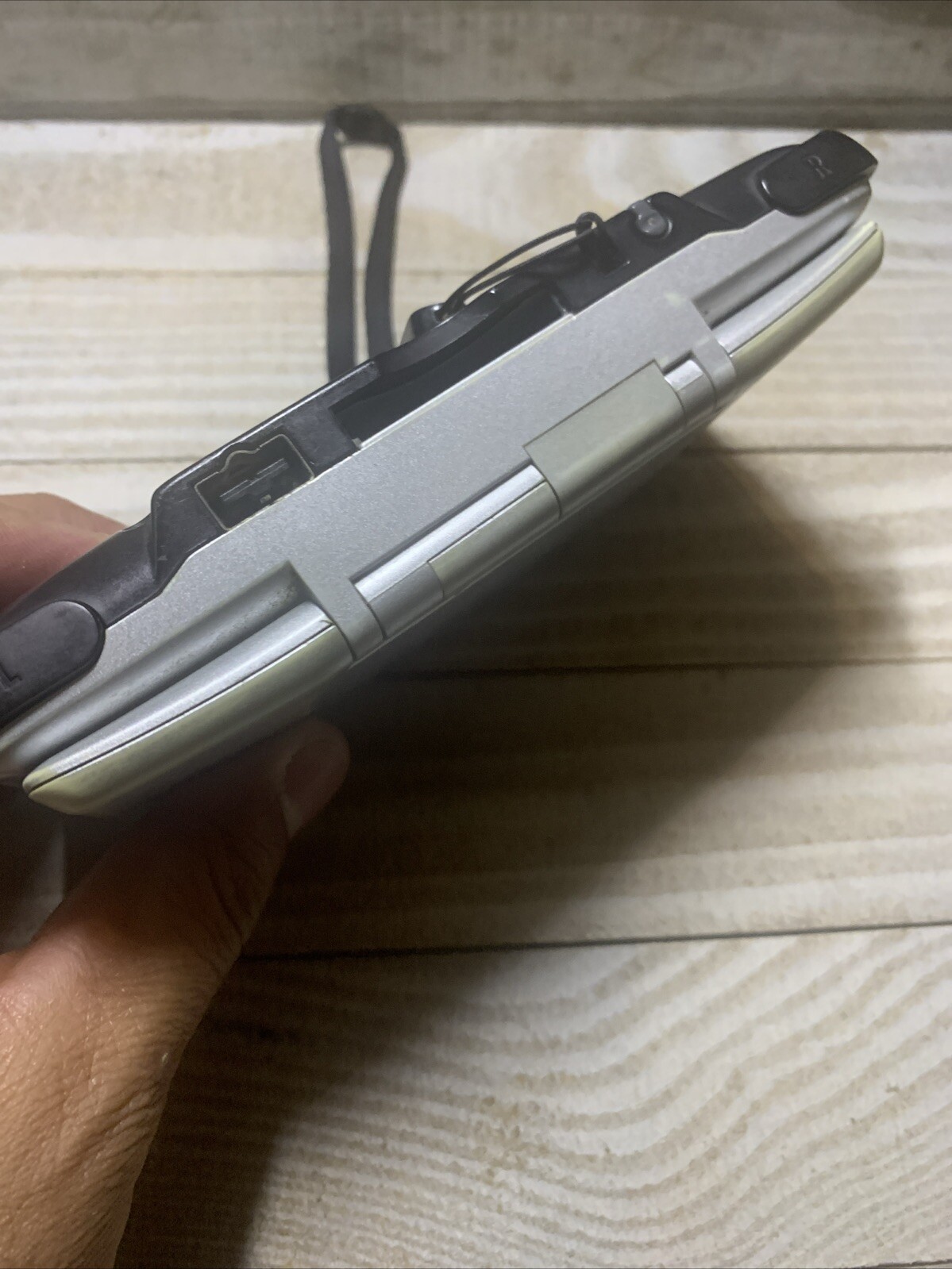 Original Fat Nintendo DS Silver W/ Stylus No Charger